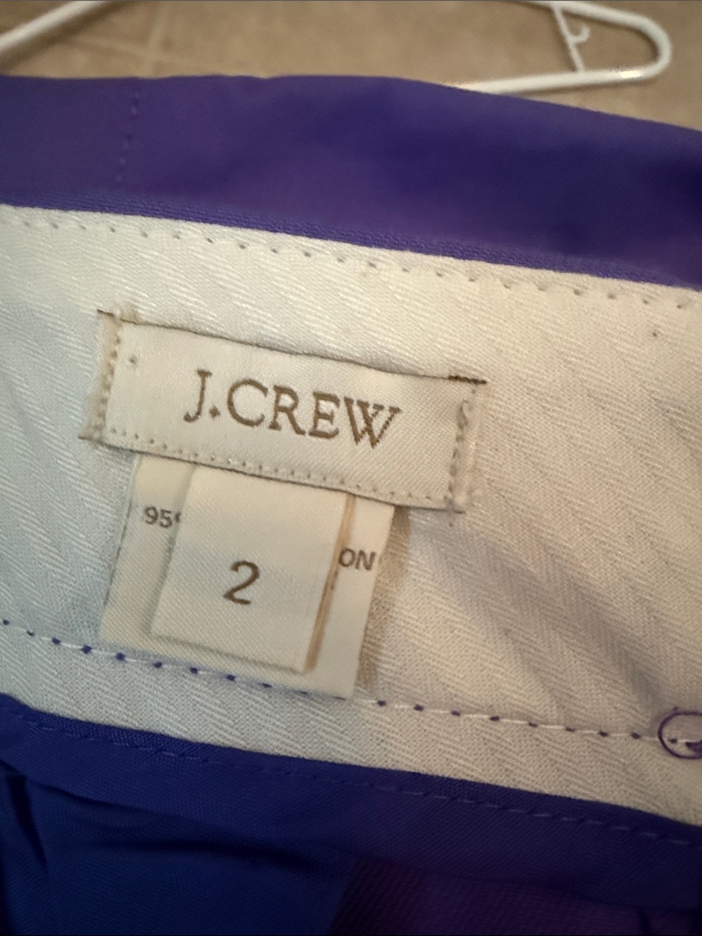 J. Crew Violet Pencil Skirt - Picture 6 of 11
